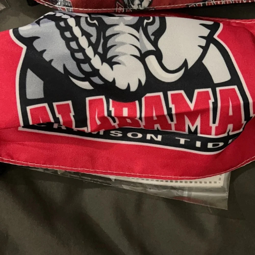 6/$20 NEW set/2 Alabama adjustable face masks